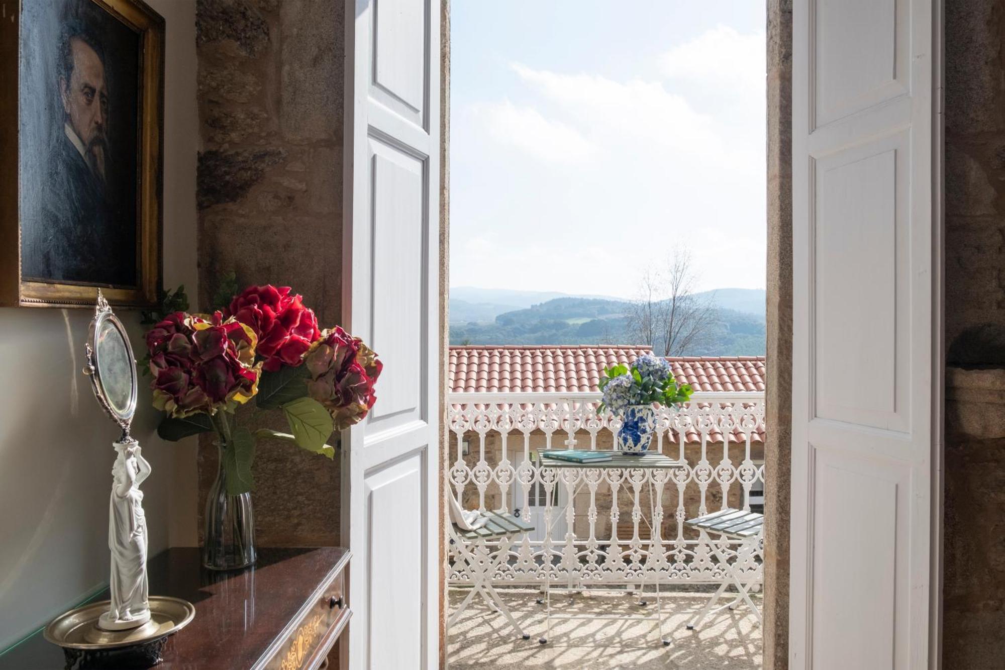 Hotel Pazo De Bieite Boimorto  ภายนอก รูปภาพ