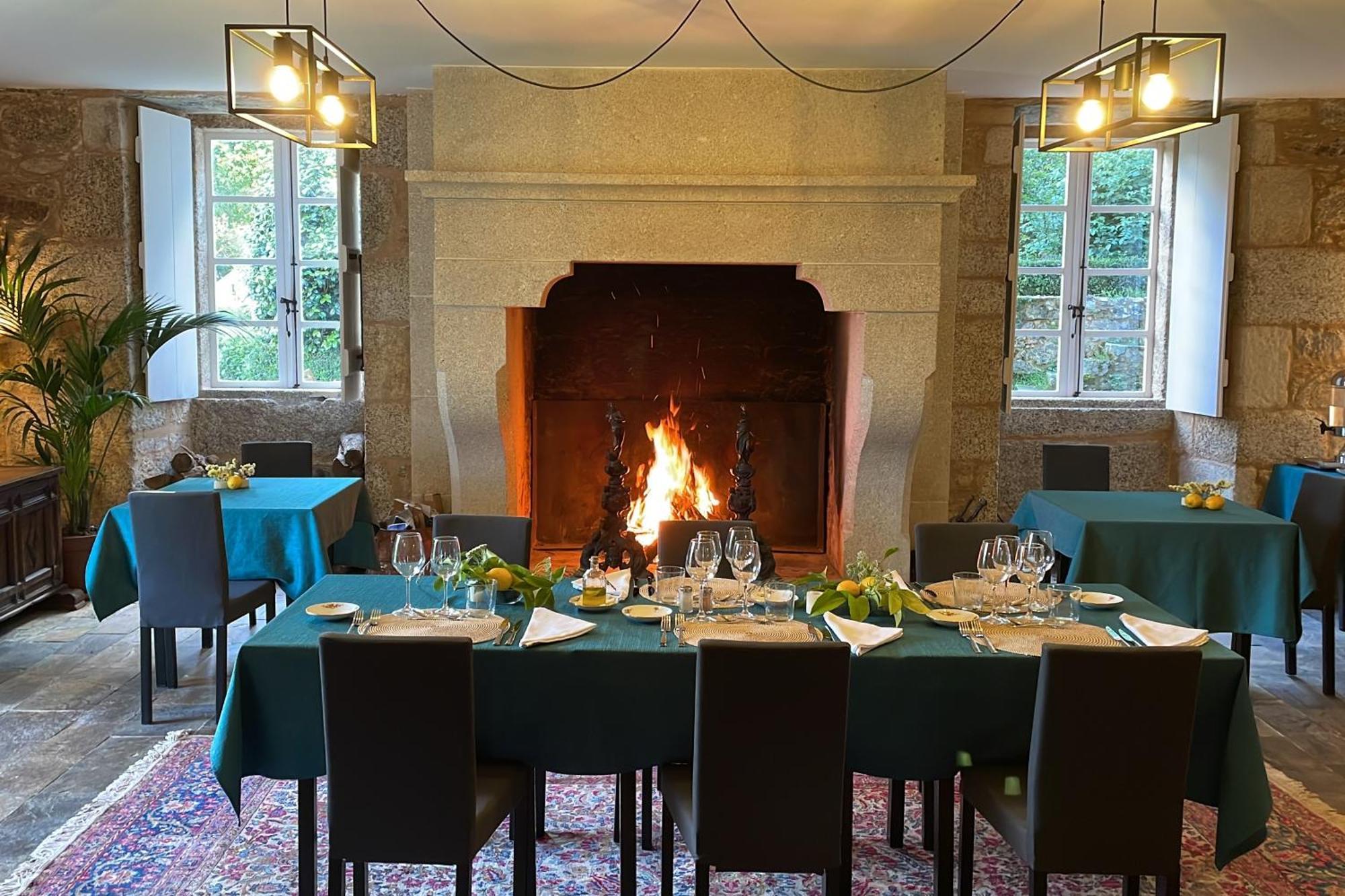 Hotel Pazo De Bieite Boimorto  ภายนอก รูปภาพ