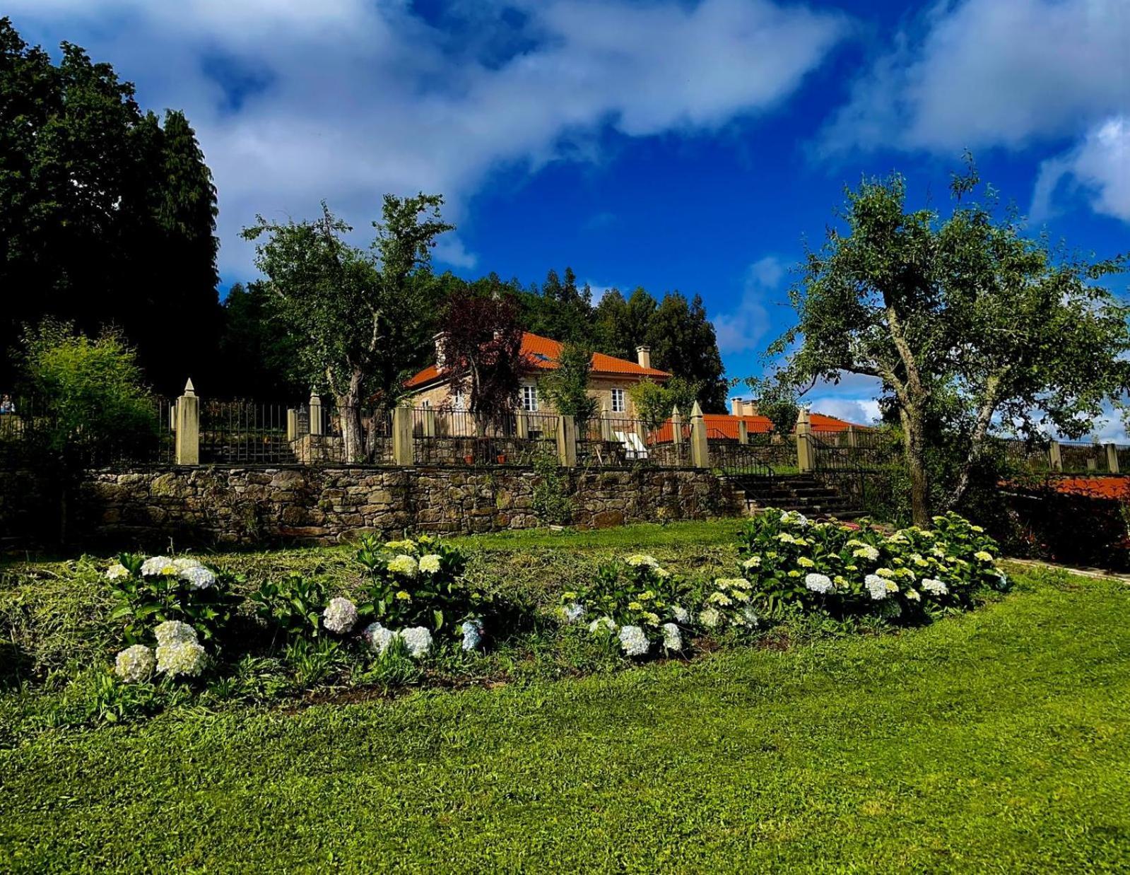 Hotel Pazo De Bieite Boimorto  ภายนอก รูปภาพ
